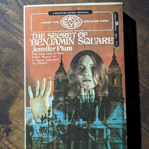 Secret of Benjamin Square Jennifer Plum Paperback 1972 Gothic Romance Novel Rare